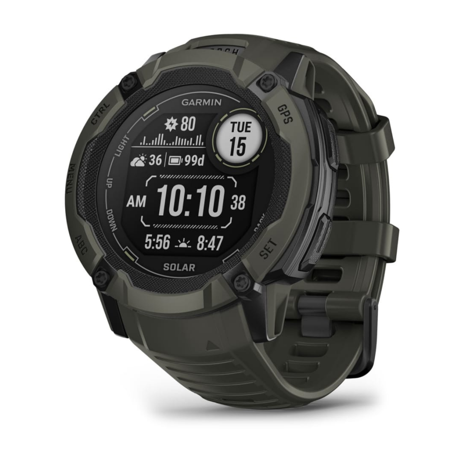 Garmin Instinct 2X Solar, 010-02805-05, MIP, screen, GPS, 67 g