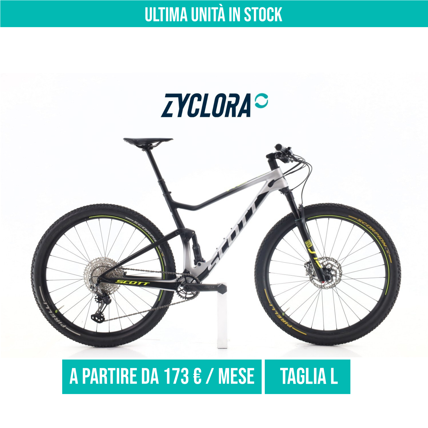 Scott Spark RC 900 Pro XTR taglia L Semi-nuova