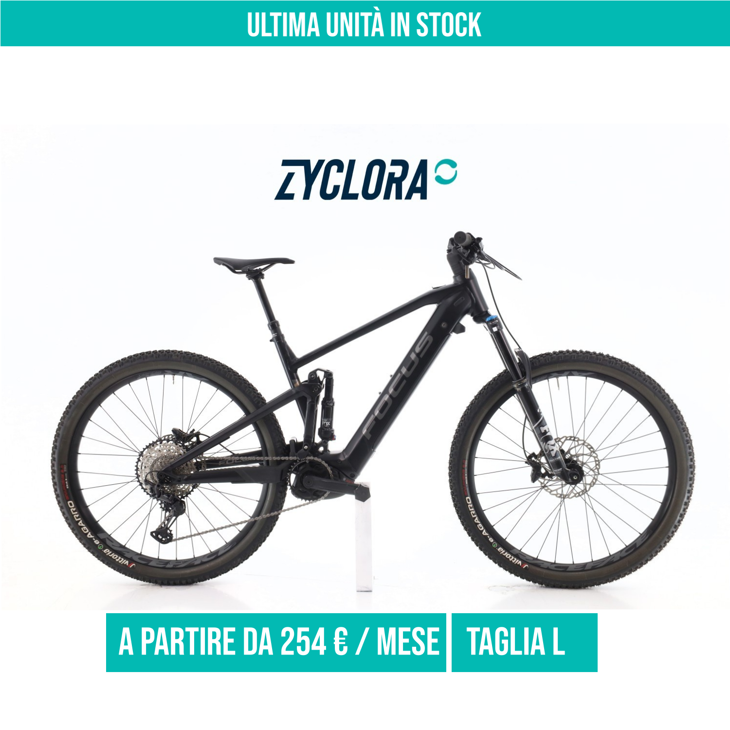 Focus Jam 2 6.8 XT taglia L Semi-nuova