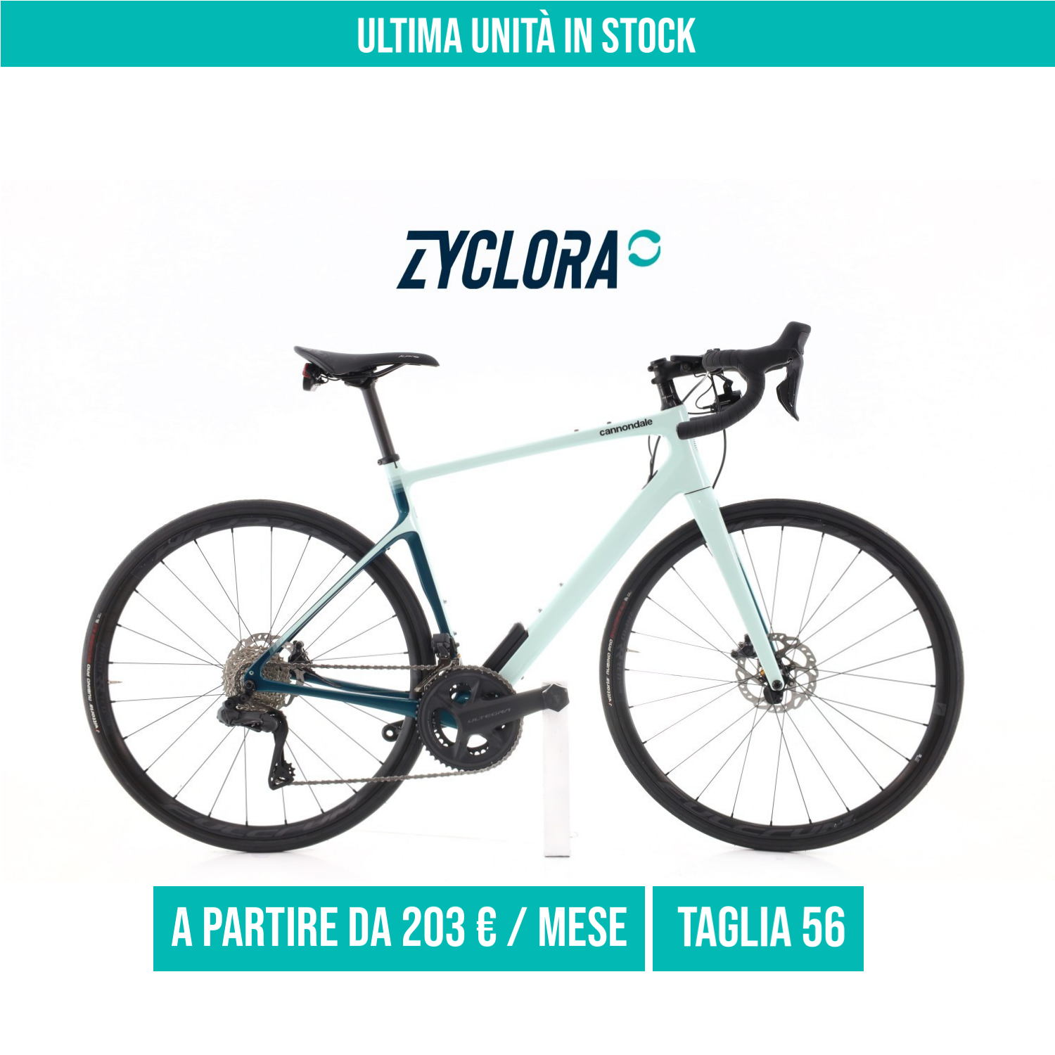 Cannondale Synapse 2 Di2 12V taglia 56 Semi-nuova