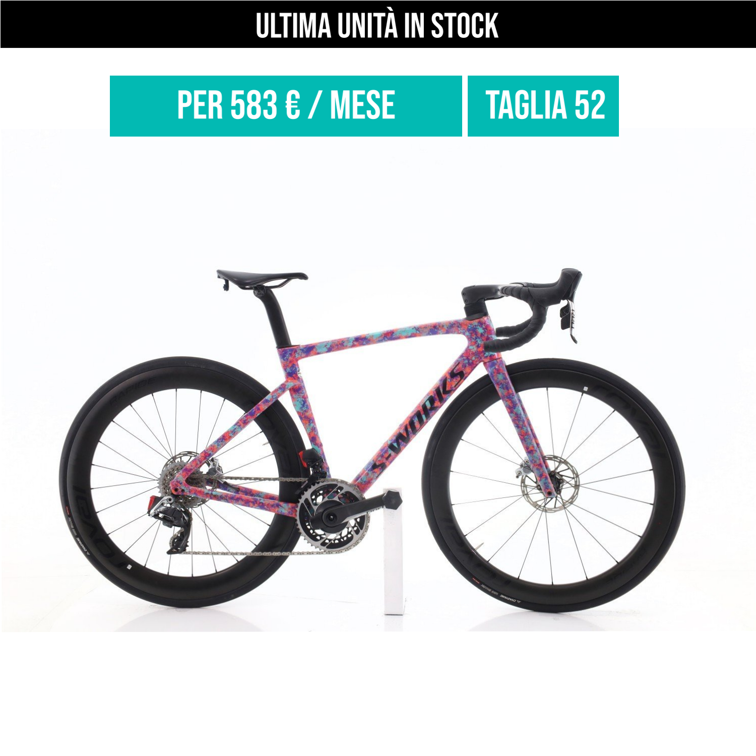 Specialized Tarmac SL7 S-Works AXS 12V taglia 52 Semi-nuova