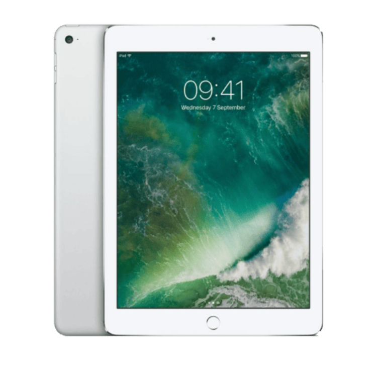 iPad Air 2 64 GB Argento Wi-Fi + Cell grade A Ricondizionato