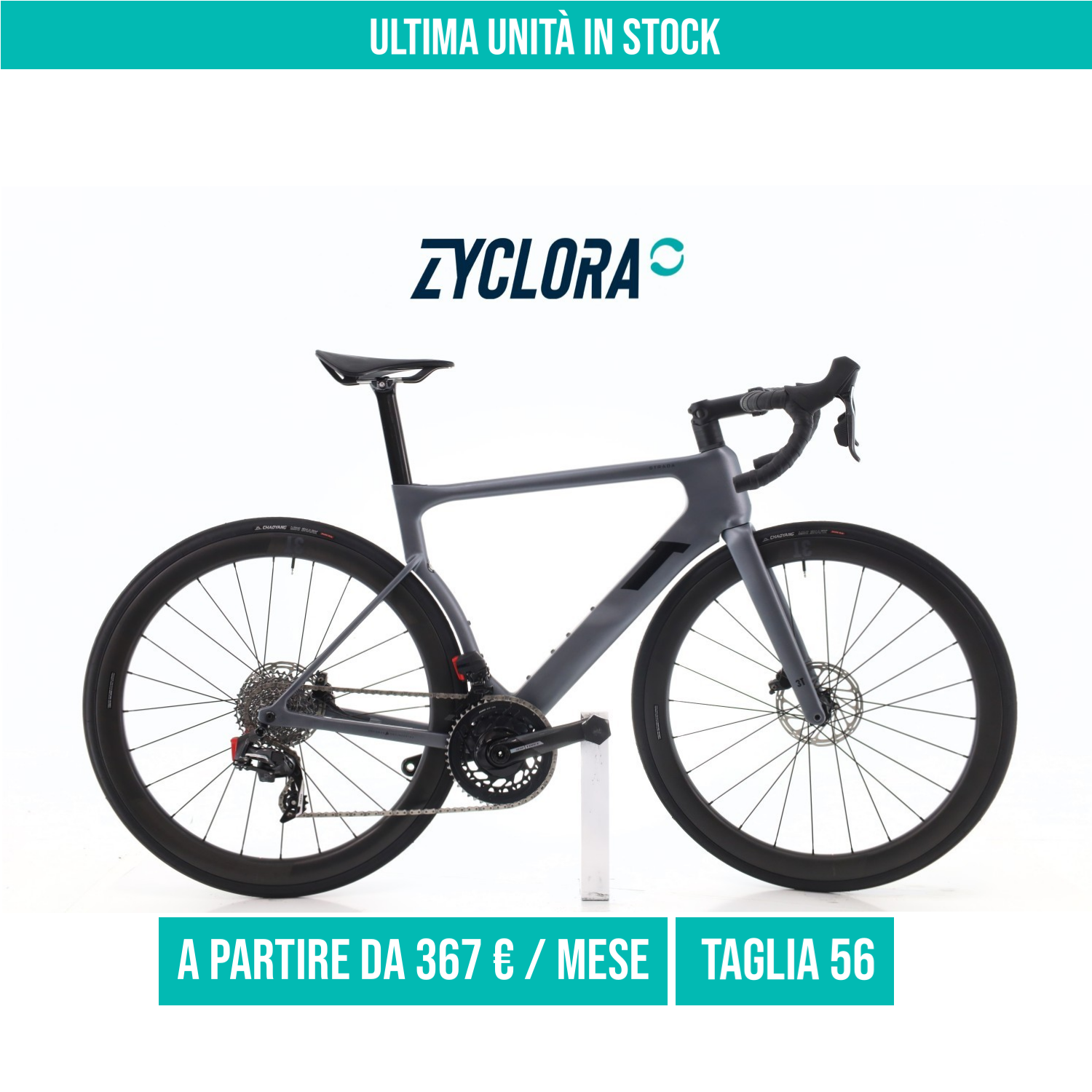 3T Stada Carbonio AXS 12V taglia 56 Semi-nuova