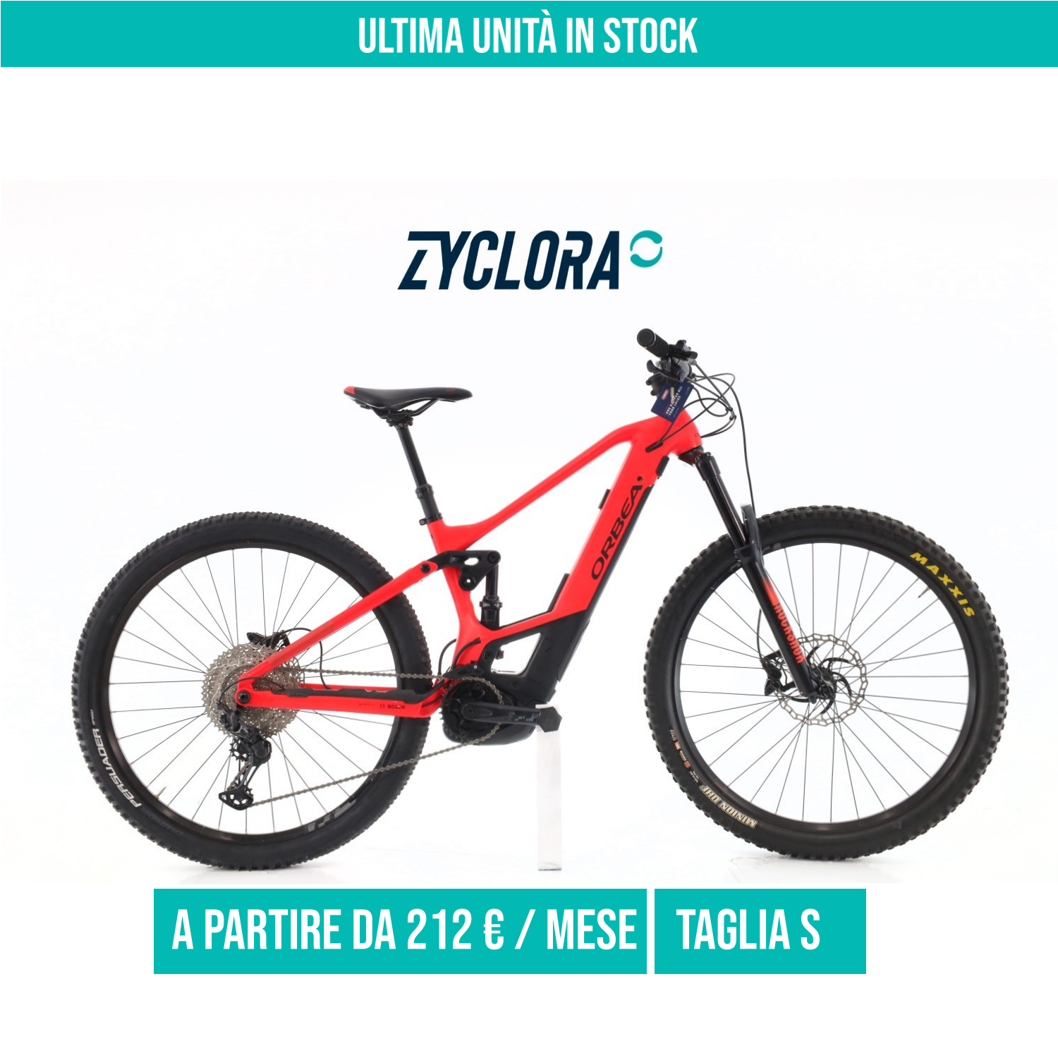 Orbea Wild XT taglia S Semi-nuova