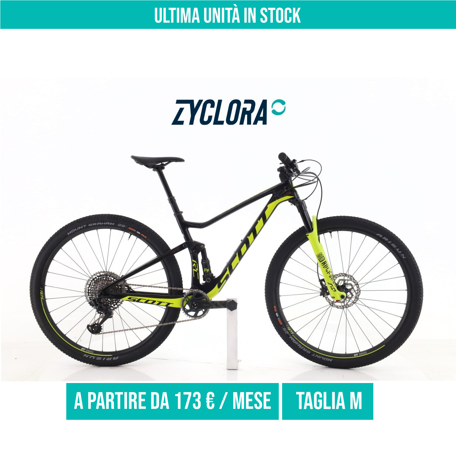 Scott Spark RC 900 World Cup XX1 taglia M Semi-nuova