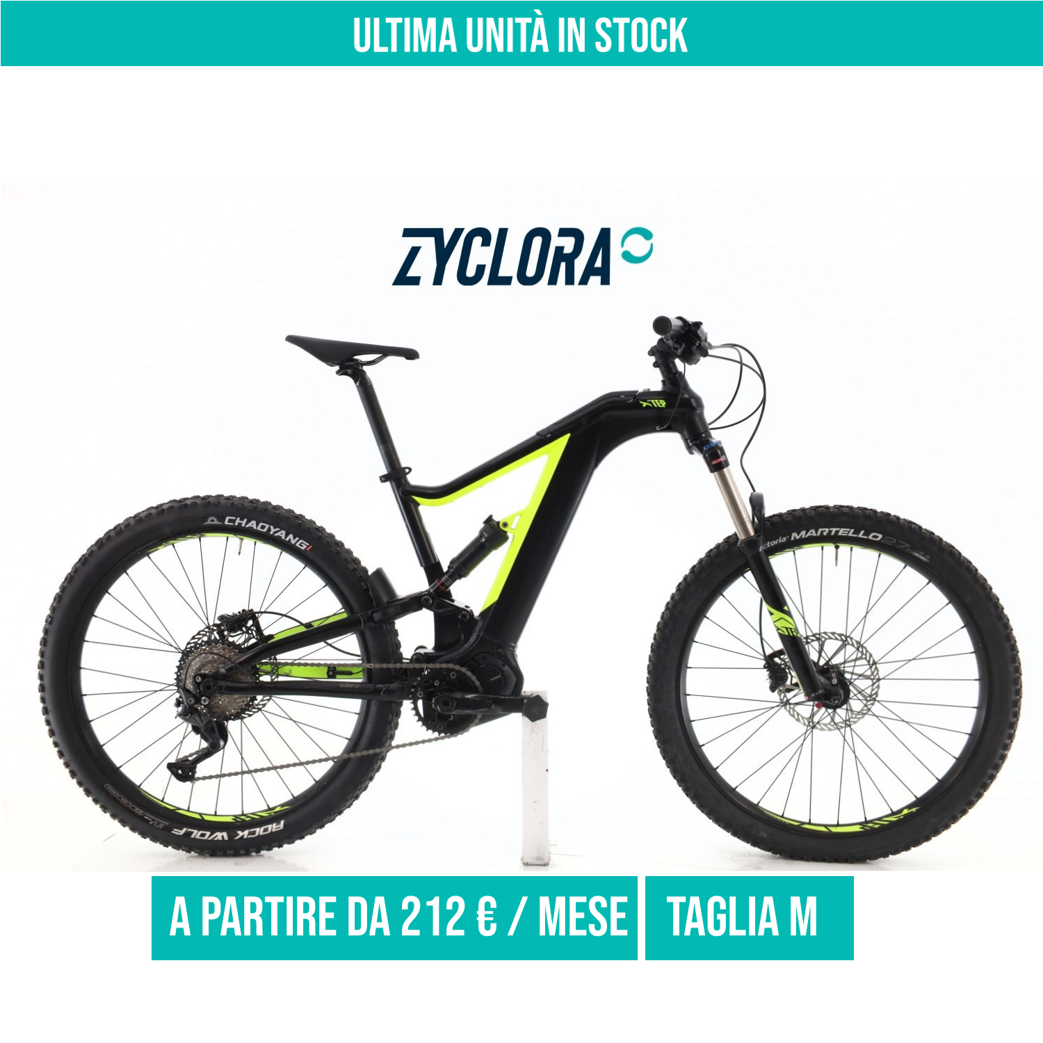 BH Atom Xtep taglia M Semi-nuova