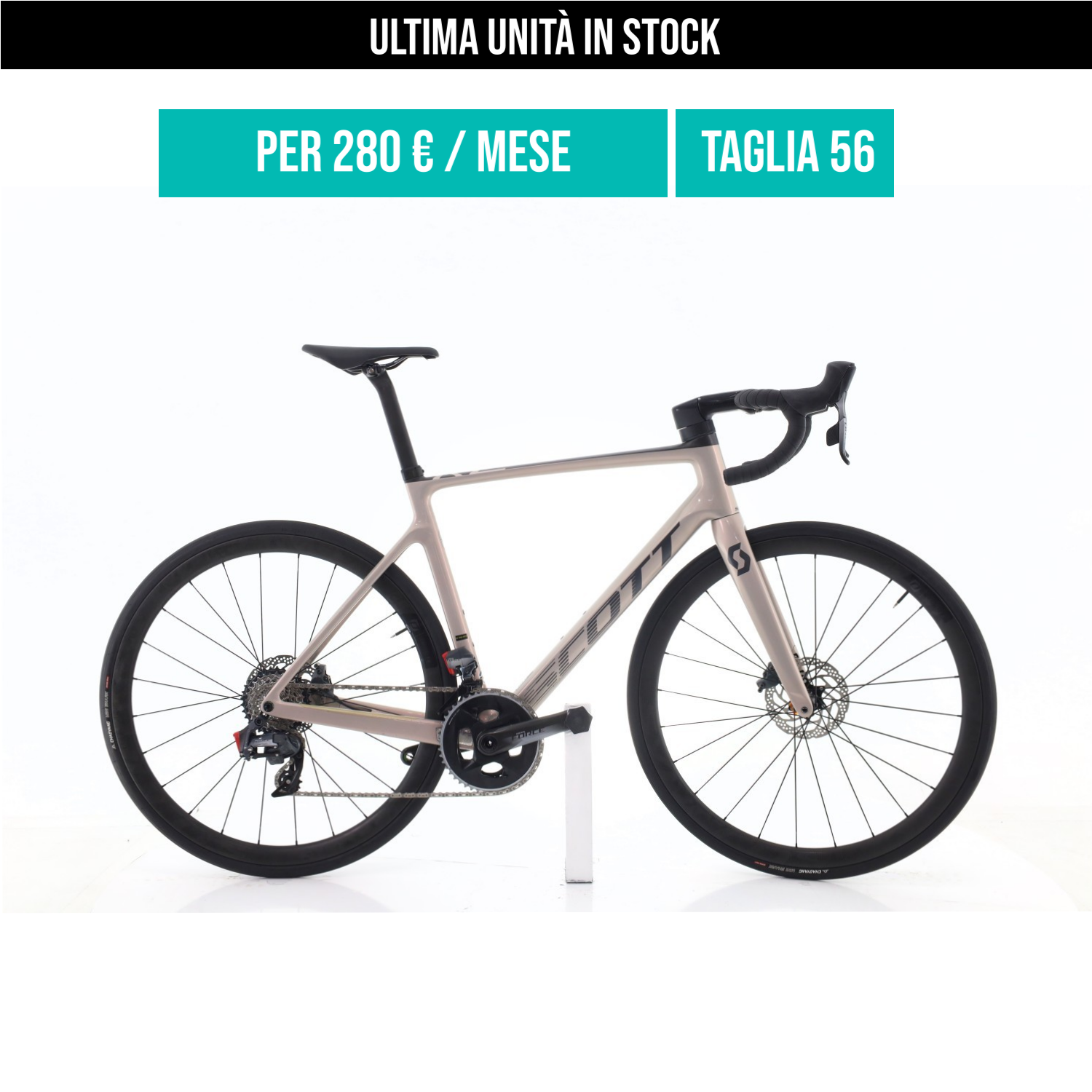 Scott Addict RC 10 AXS 12V taglia 56 Semi-nuova