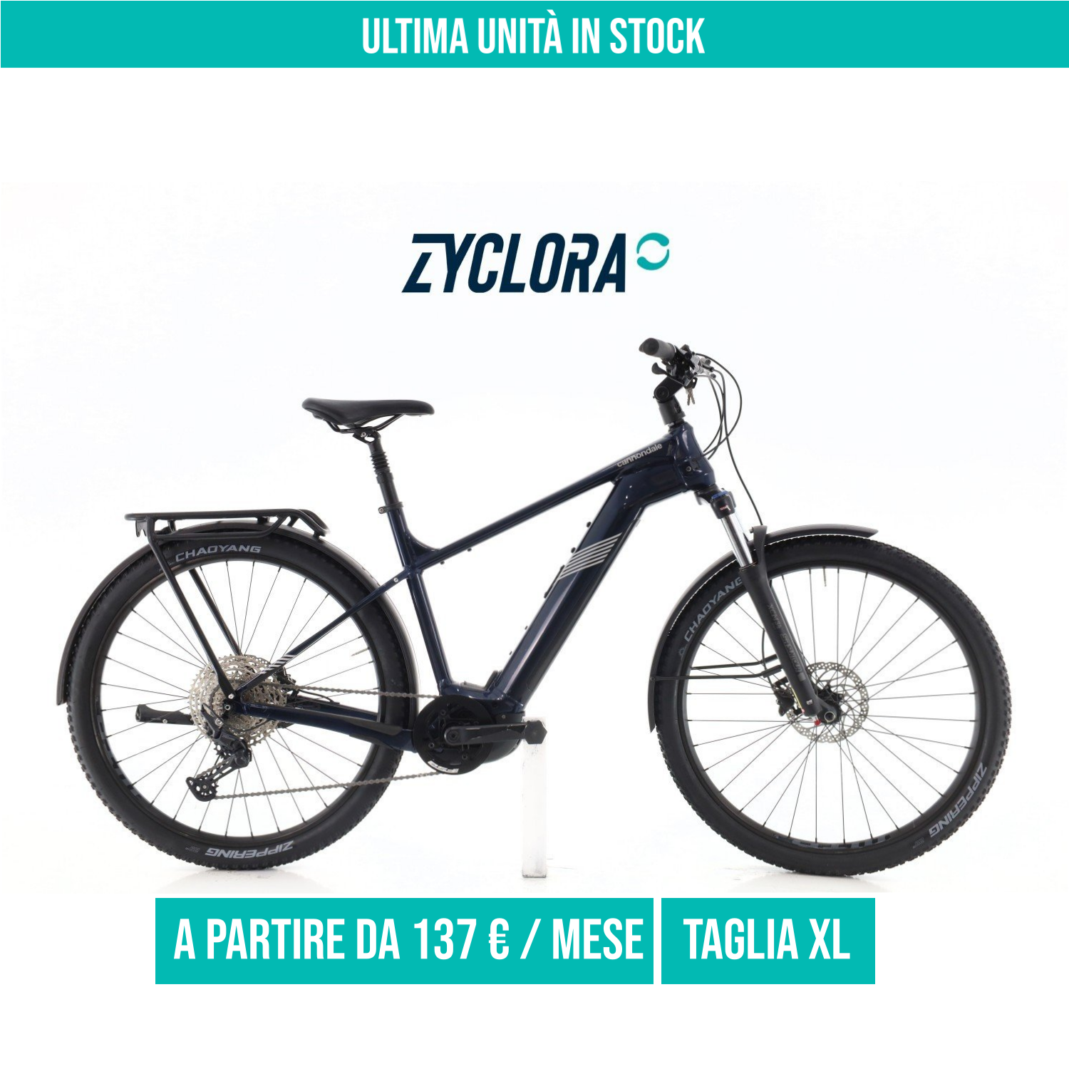 Cannondale Tesoro Neo taglia XL Semi-nuova