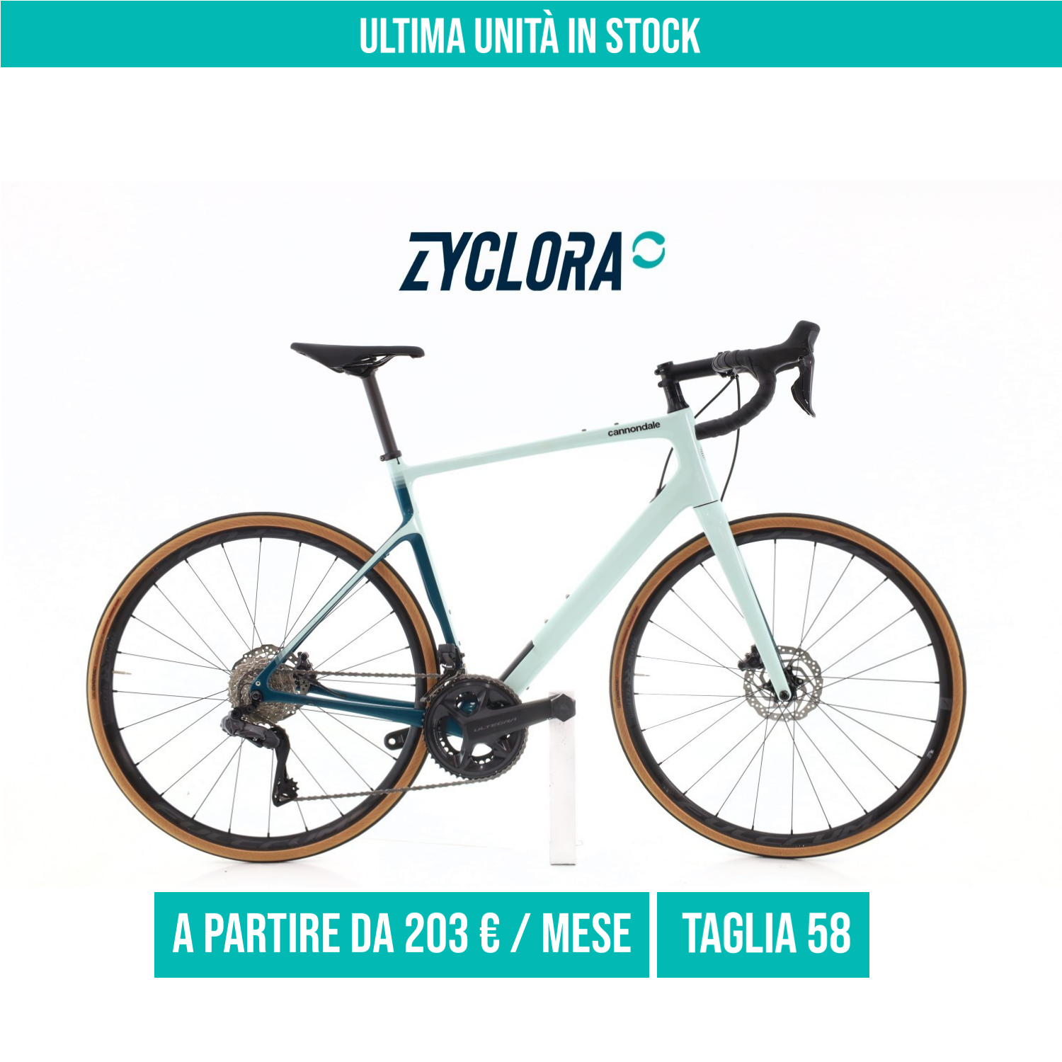 Cannondale Synapse 2 Di2 12V taglia 58 Semi-nuova