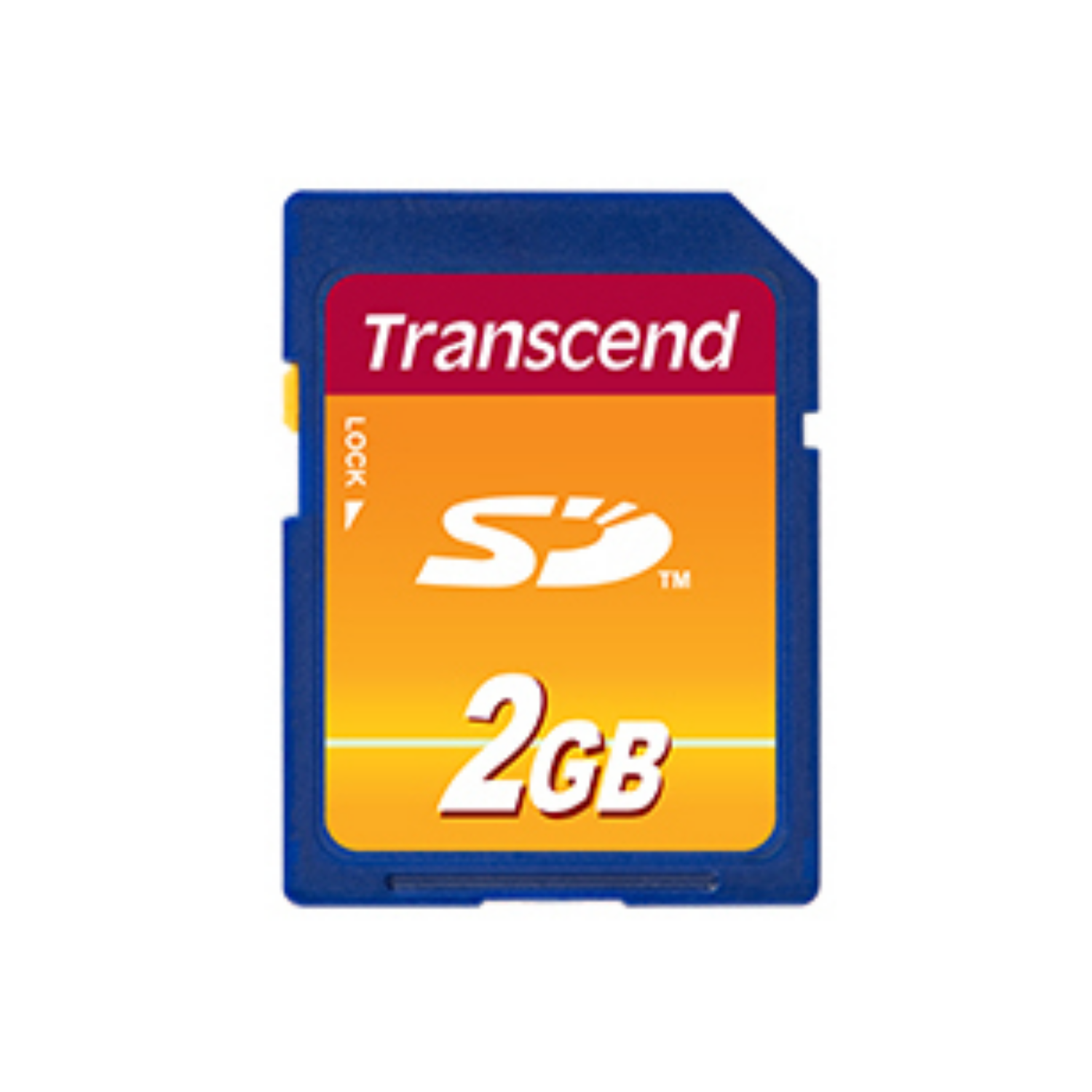 Transcend, ts2gsdc, 2 GB, SD, MLC, 13 MB/s, Schwarz