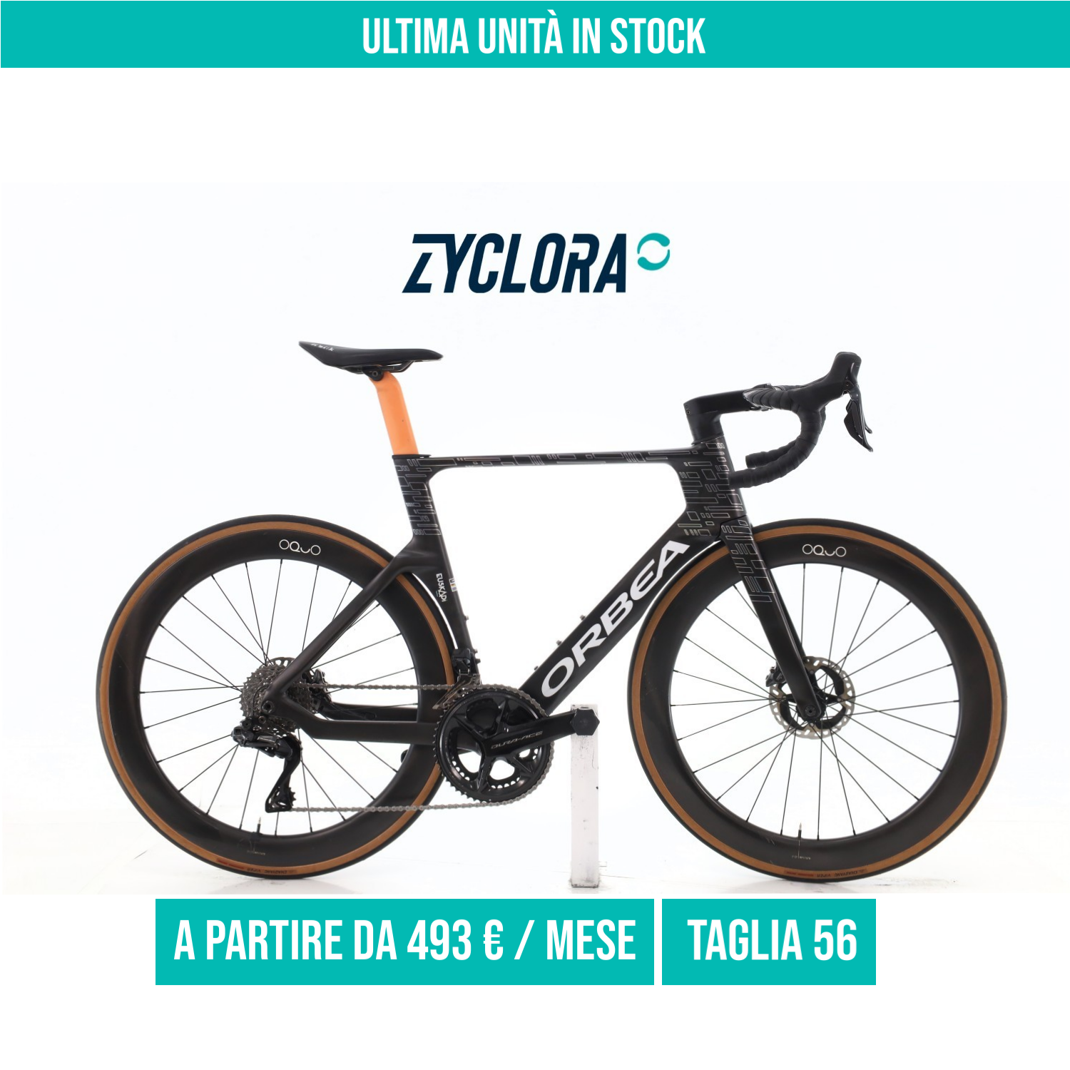 Orbea Orca Aero Euskadi Carbonio DI2 12V taglia 56 Semi-nuova