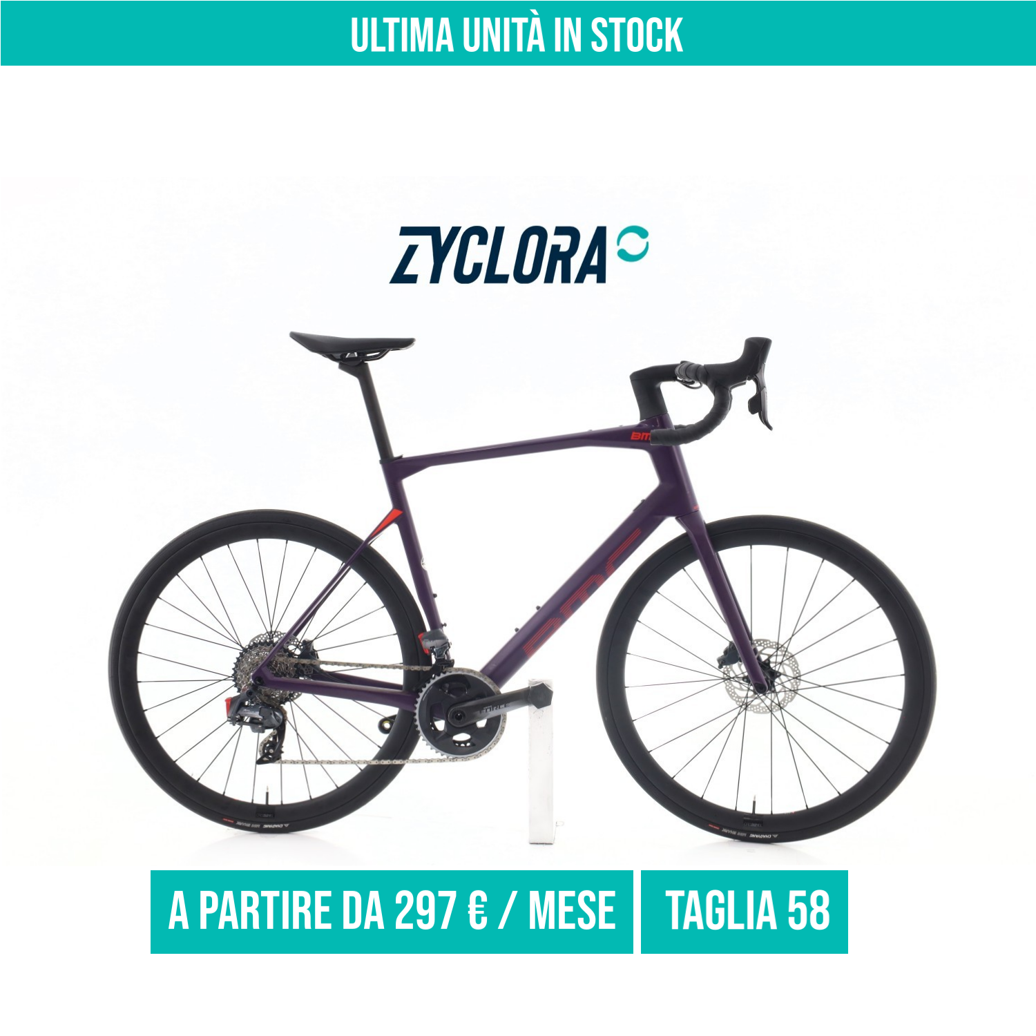 BMC Roadmachine AXS 12V taglia 58 Semi-nuova