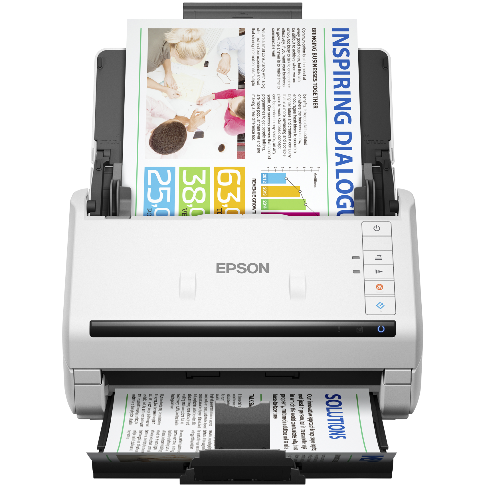 Epson WorkForce DS-530II, b11b261401, 30 Bit, 24 Bit, 10 Bit, 8 Bit