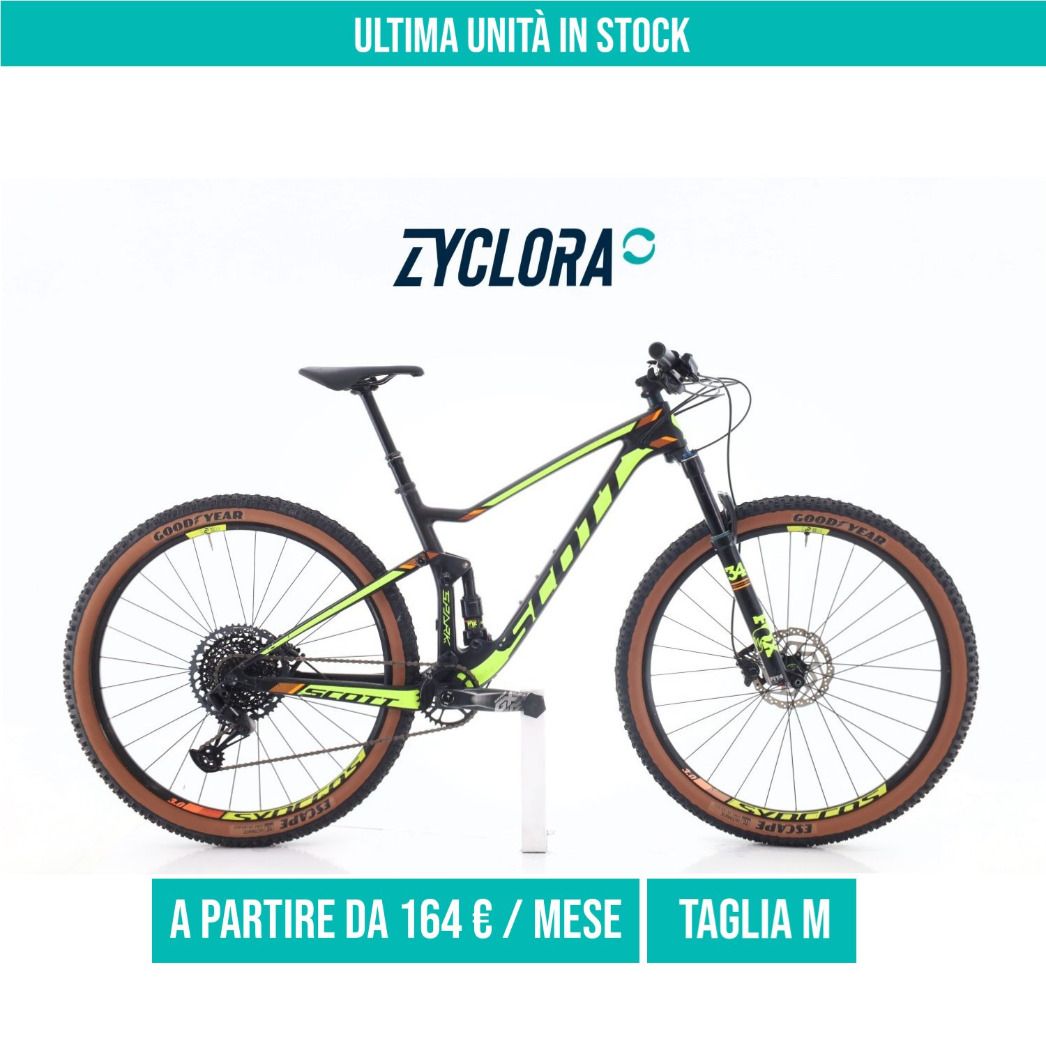Scott Spark 930 taglia M Semi-nuova