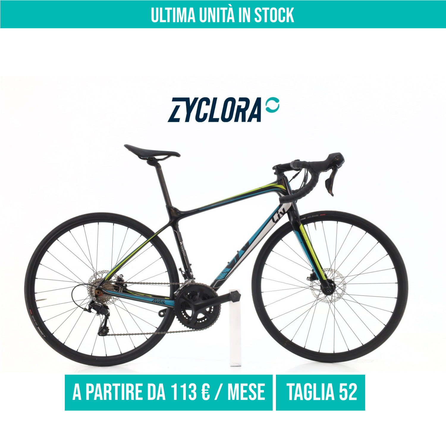 Liv Avail 2 Carbonio taglia 52 Semi-nuova