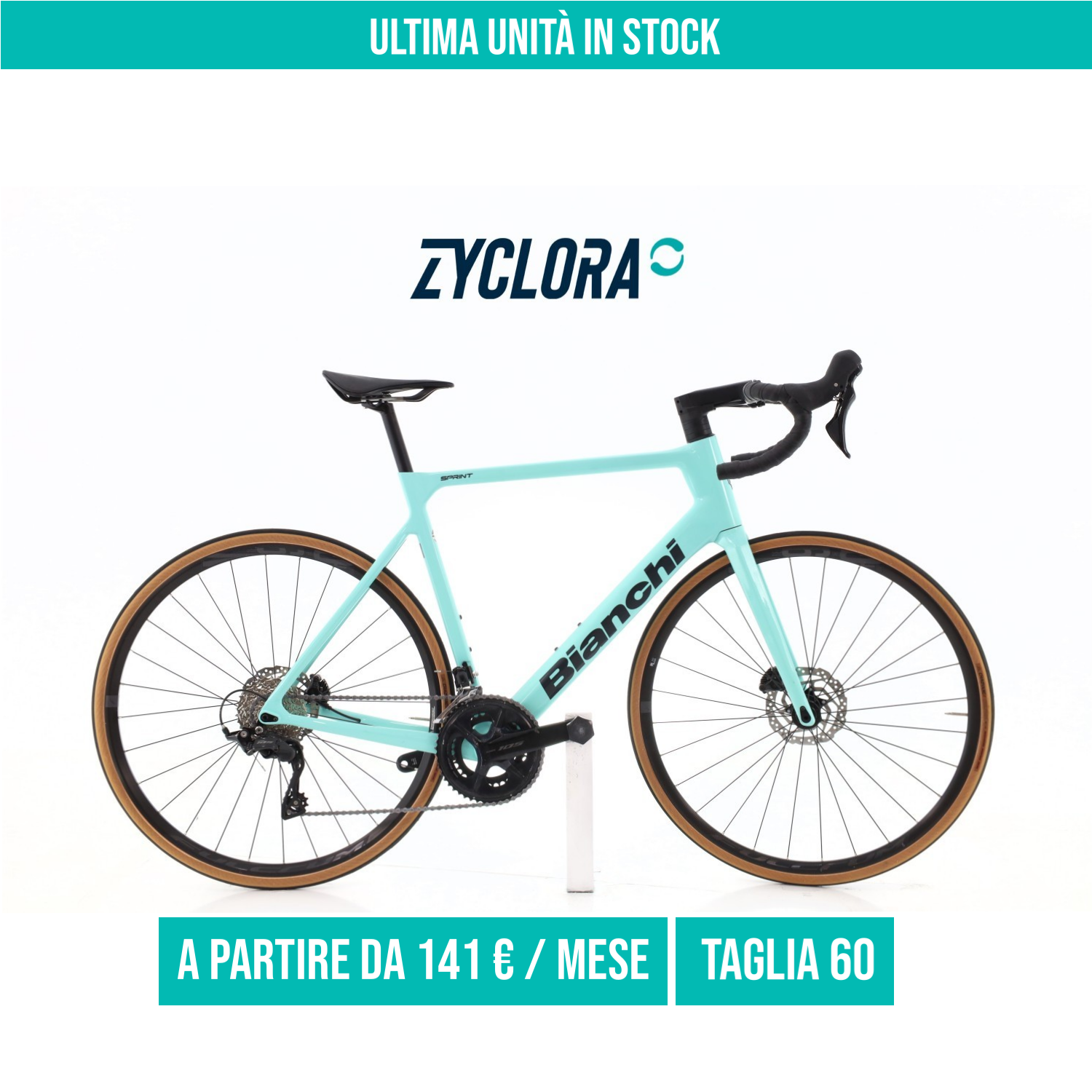 Bianchi Sprint taglia 60 Semi-nuova