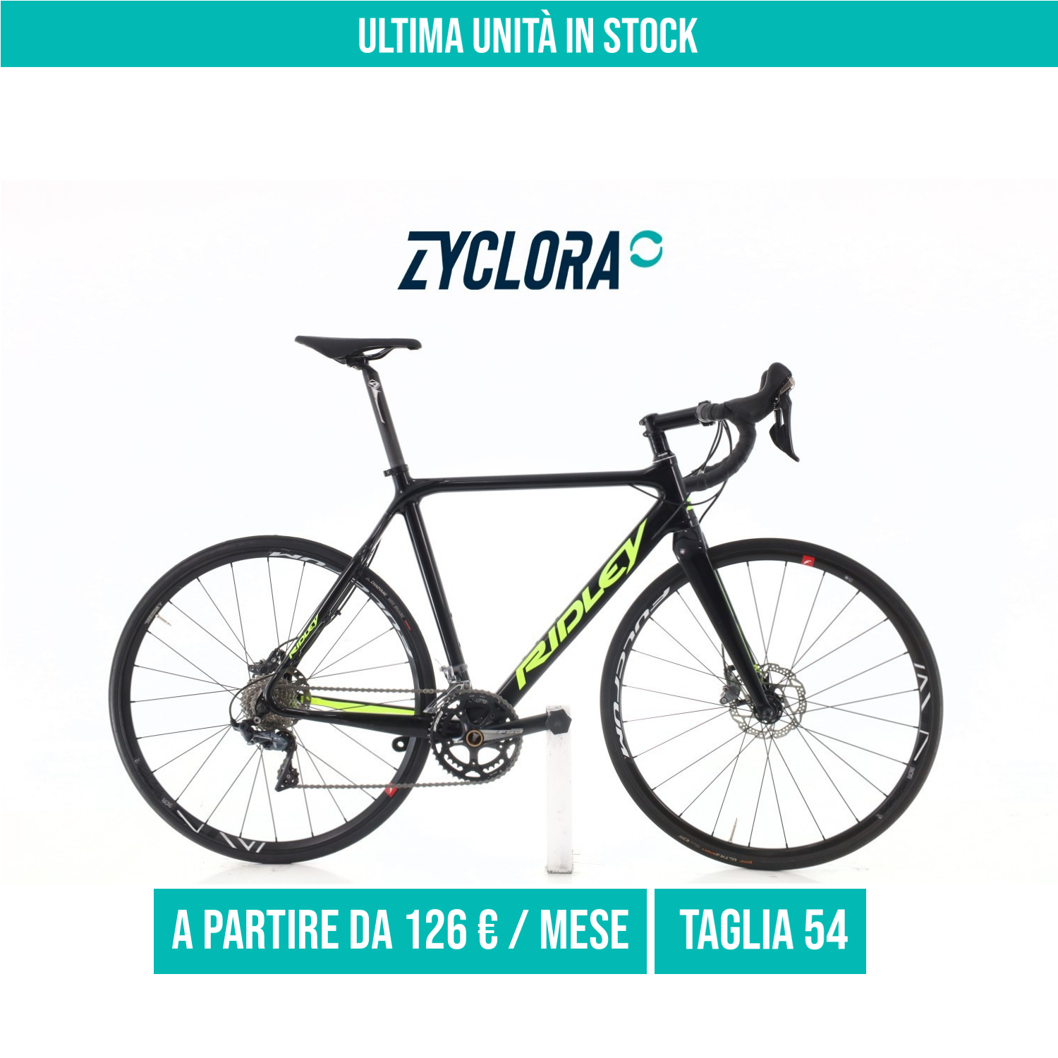 Ridley Fenix Carbonio taglia 54 Semi-nuova