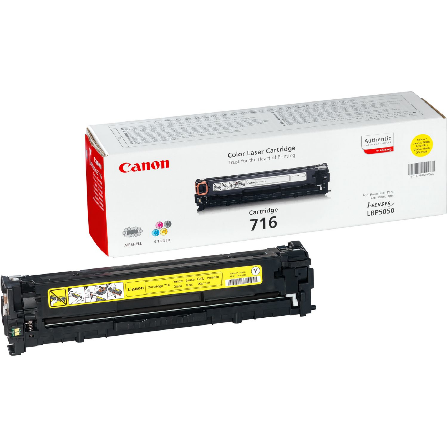 Canon Toner CRG-716Y gelb, 1977b002