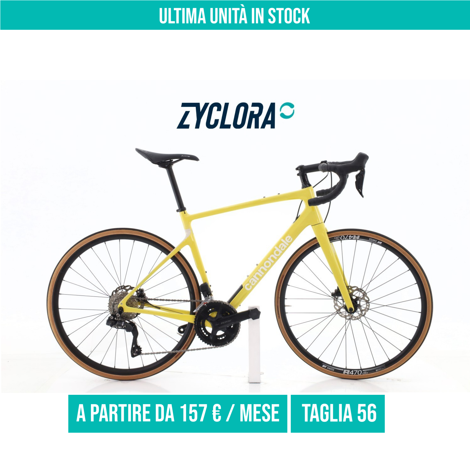Cannondale Synapse 2 Di2 12V taglia 56 Semi-nuova