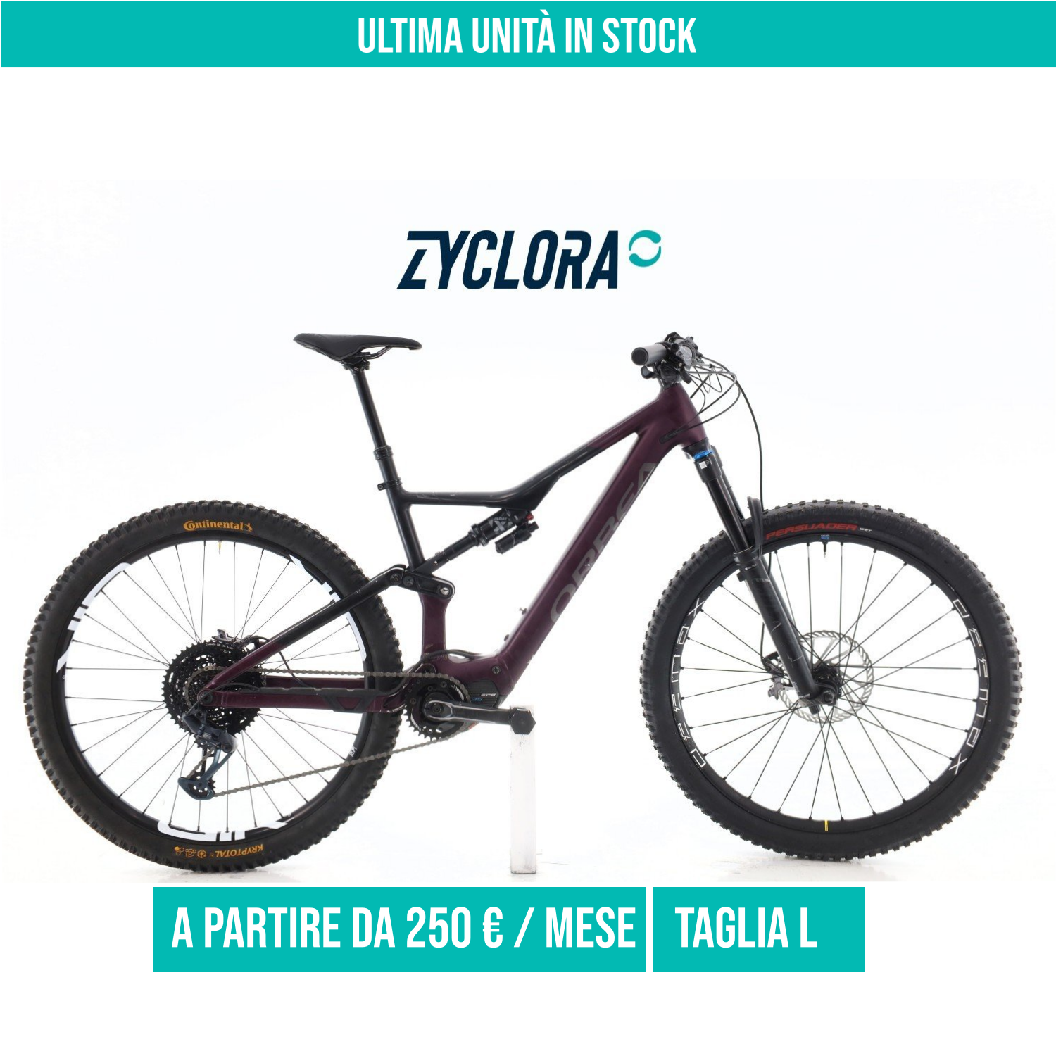 Orbea Rise GX taglia L Semi-nuova