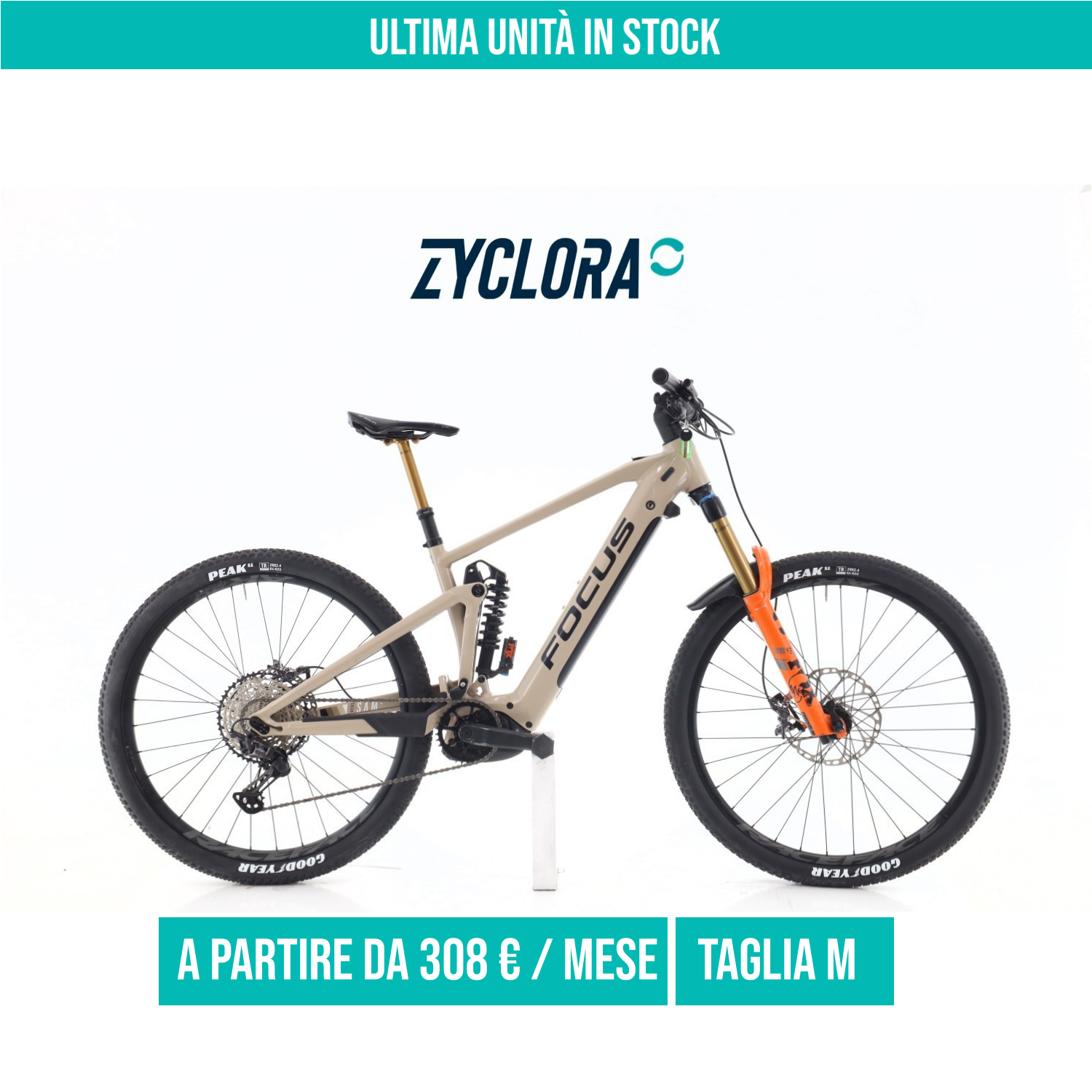 Focus Sam 2 6.9 XT taglia M Semi-nuova