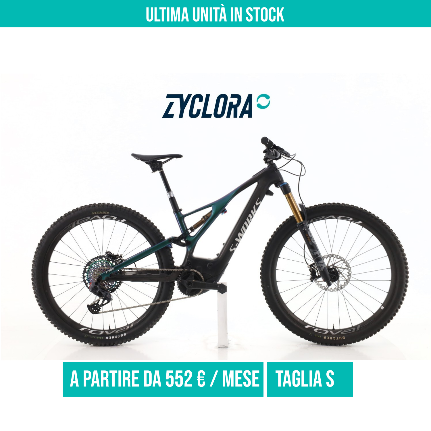 Specialized Turbo Levo S-Works Carbonio FSR GX AXS taglia S Semi-nuova