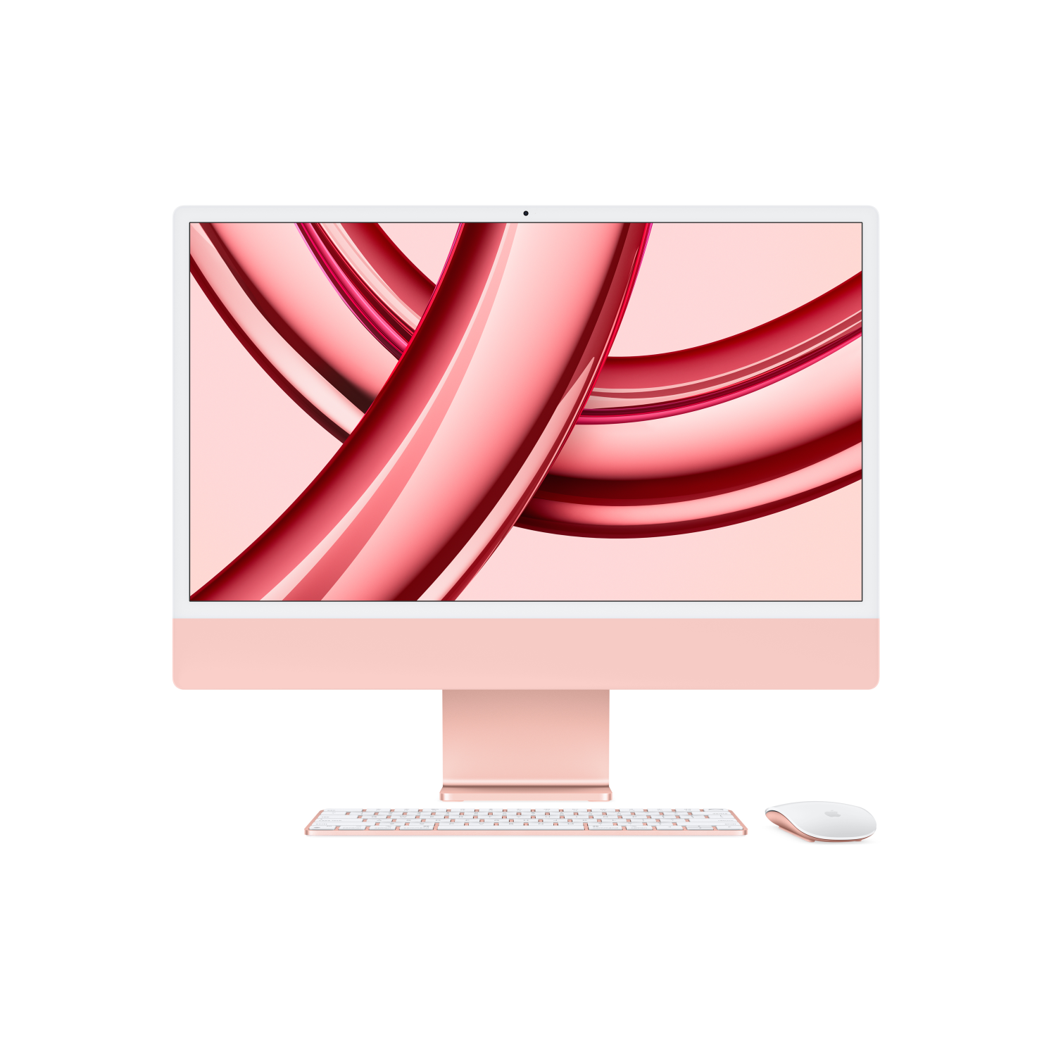 Apple iMac 24", mqrt3d/a, Rosé, M3, 8 Core CPU / 10 Core GPU, 256GB SSD