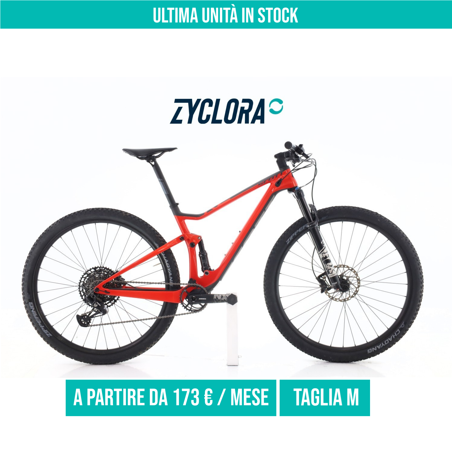 Scott Spark RC Comp taglia M Semi-nuova