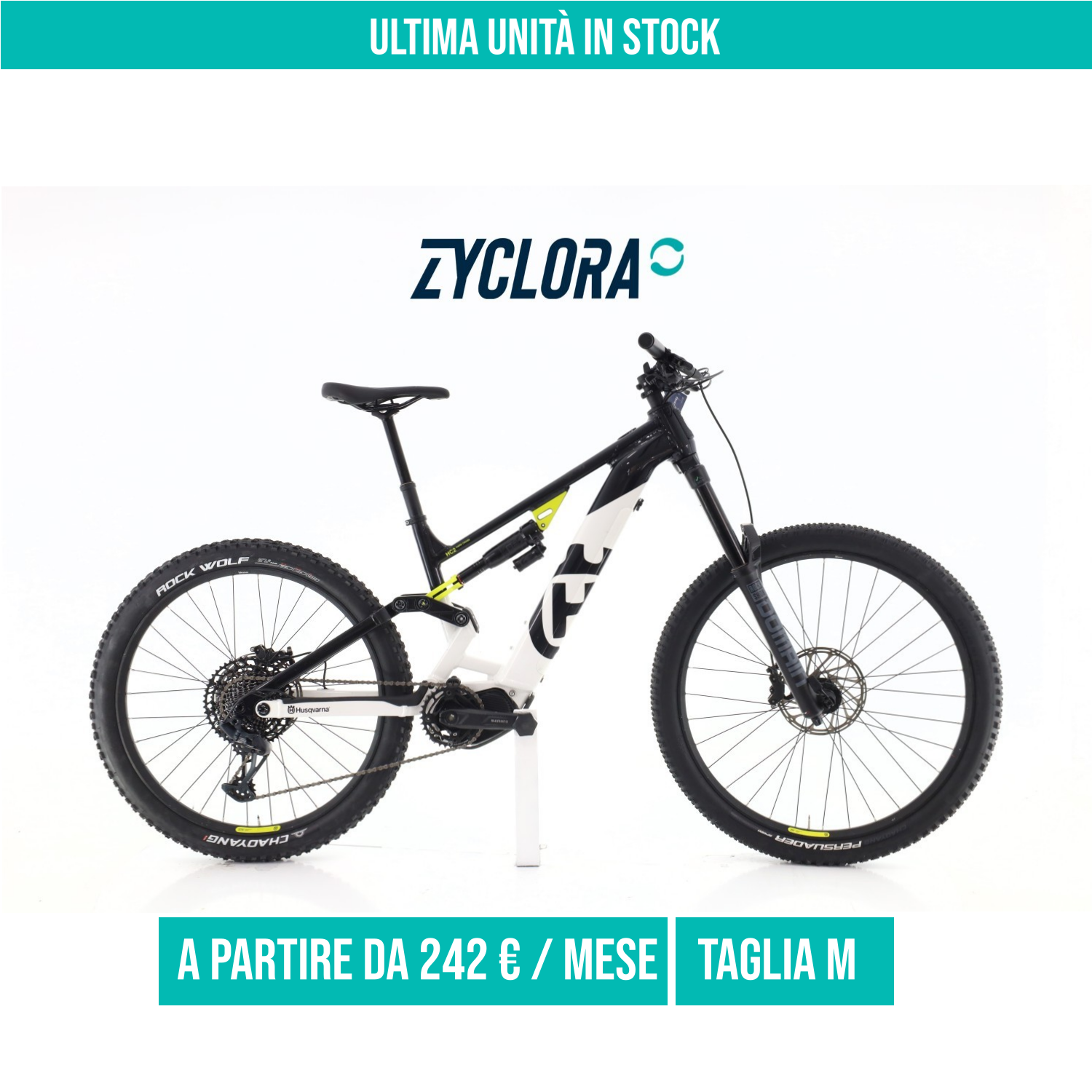 Husqvarna Hard Cross HC2 GX taglia M Semi-nuova