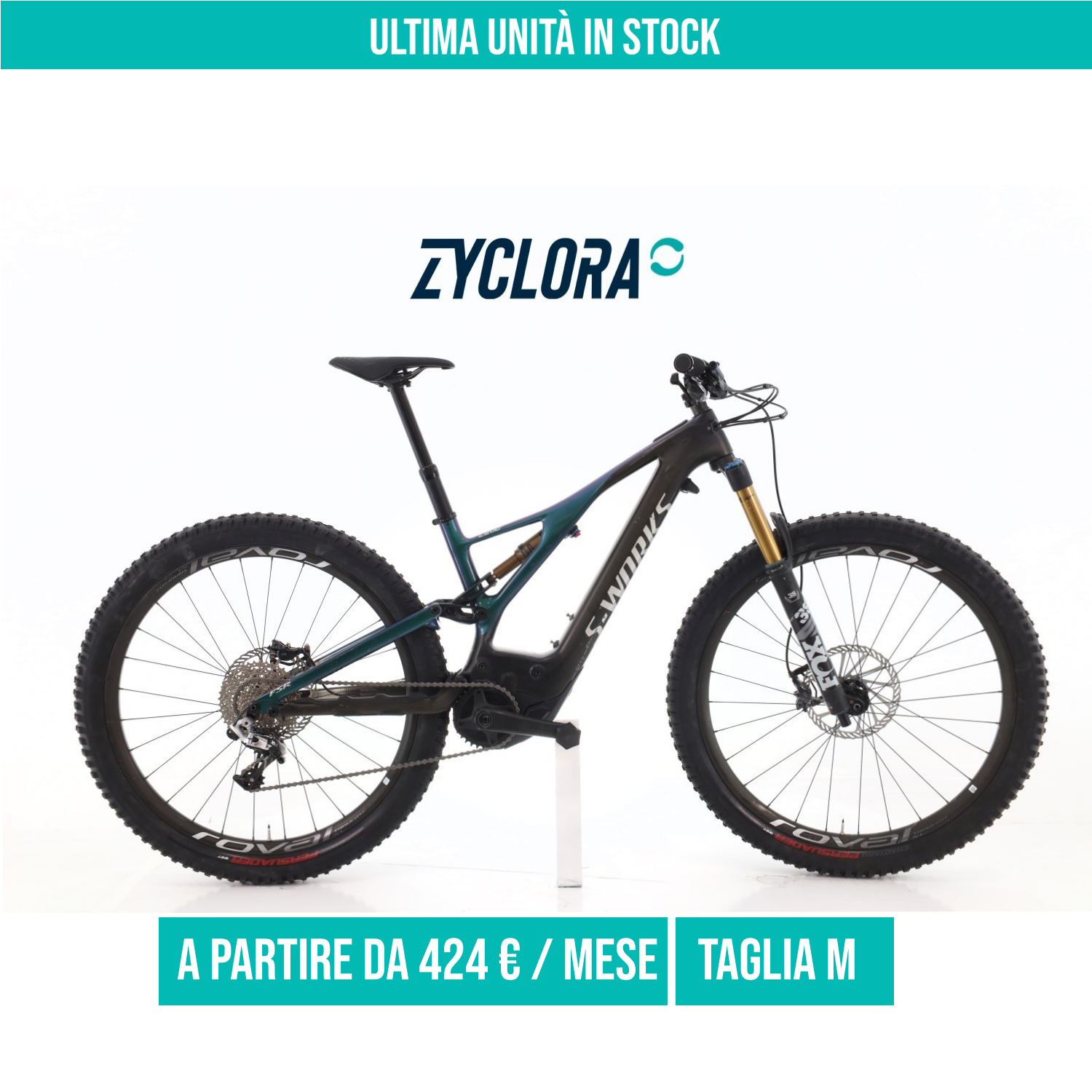 Specialized Turbo Levo S-Works FSR Carbonio XX1 taglia M Semi-nuova