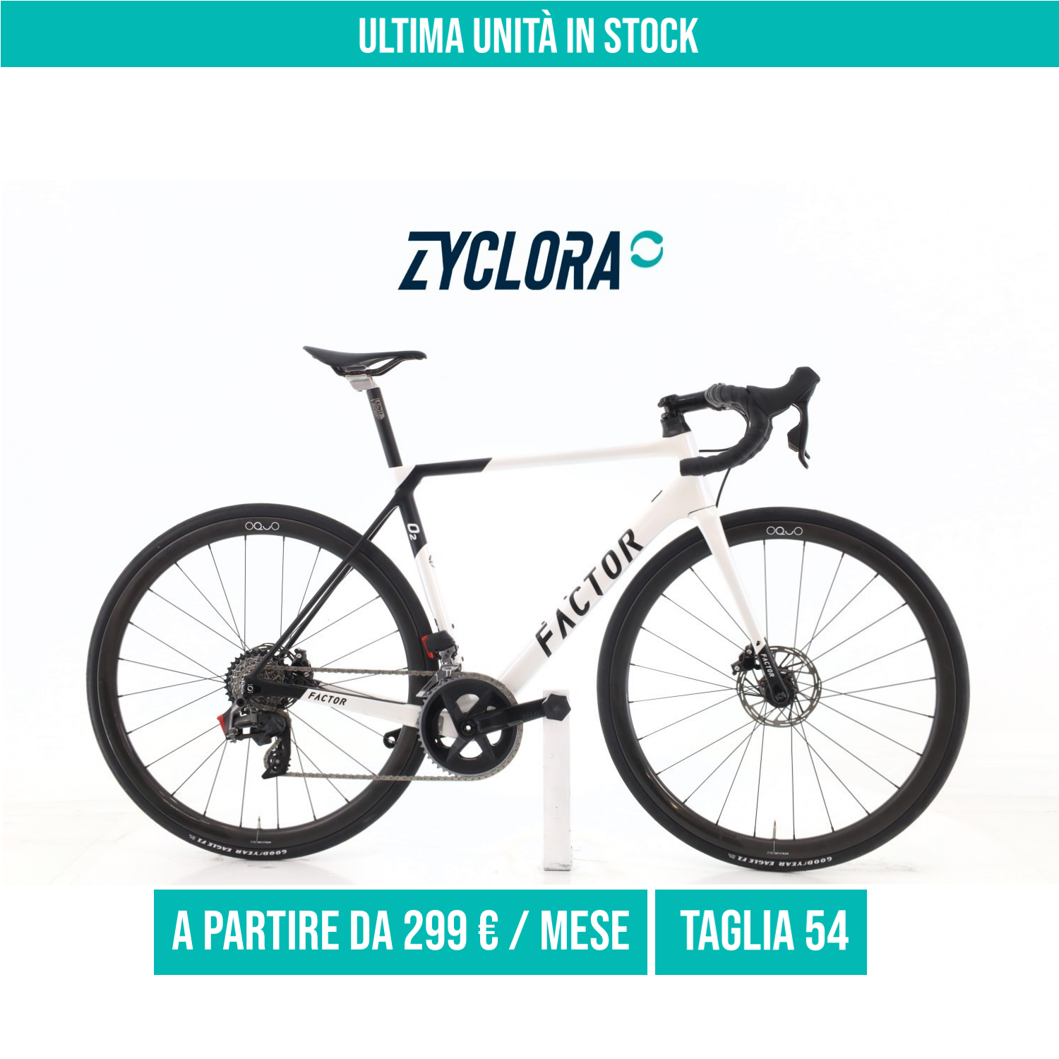 Factor O2 Carbonio AXS 12V taglia 54 Semi-nuova
