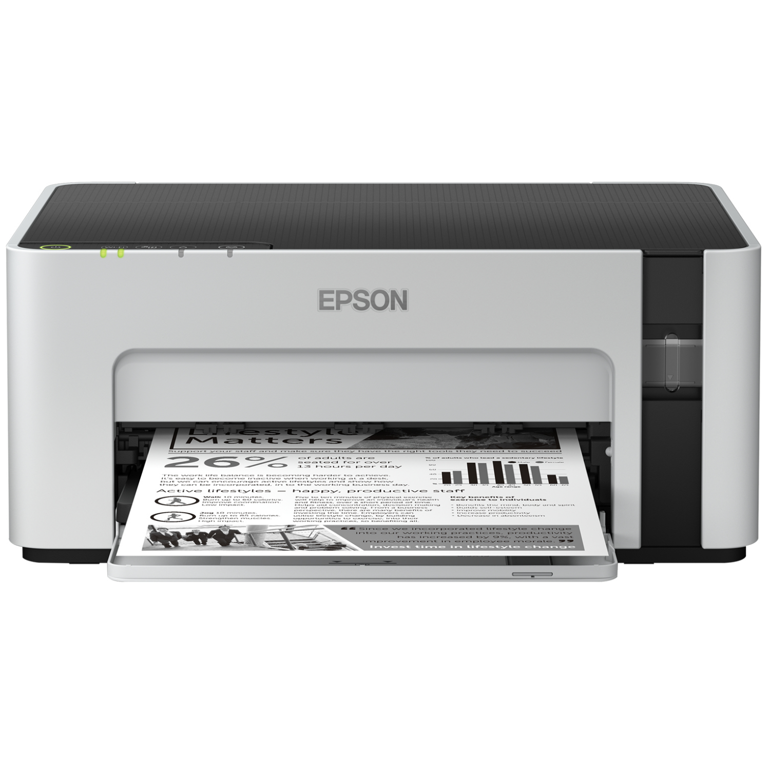 Epson EcoTank ET-M1120, c11cg96402, A4, 15000 Seiten pro Monat, Schwarz, G