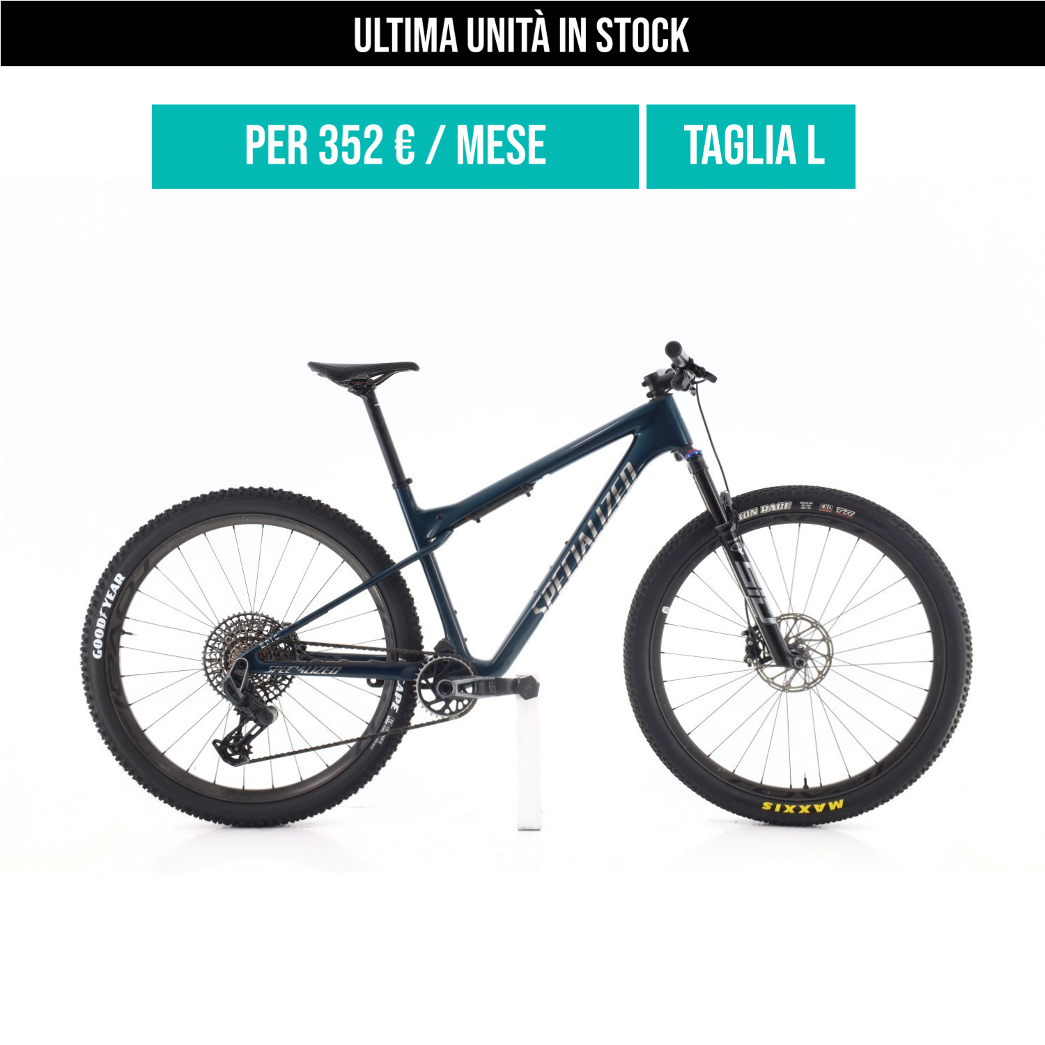 Specialized Epic World Cup taglia L Semi-nuova