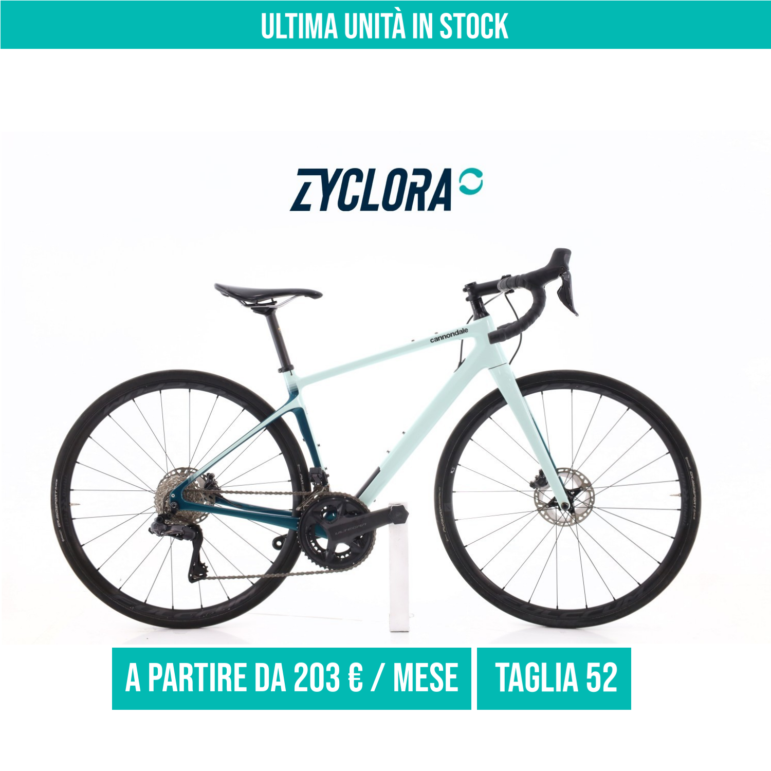 Cannondale Synapse 2 Di2 12V taglia 52 Semi-nuova