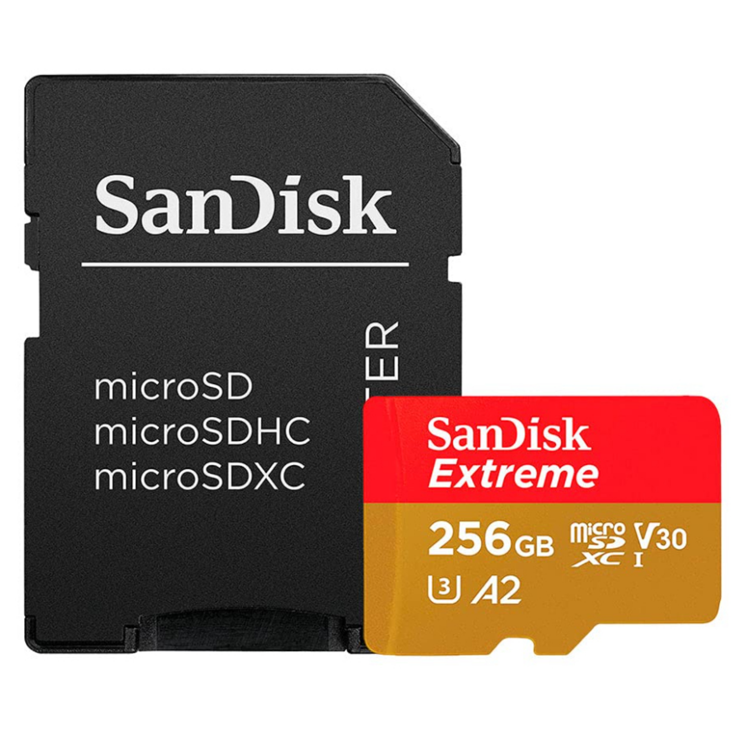 SanDisk Extreme PLUS, sdsqxbd-256g-gn6ma, 256 GB, Klasse 10, 140 MB/s, Class 3 U3