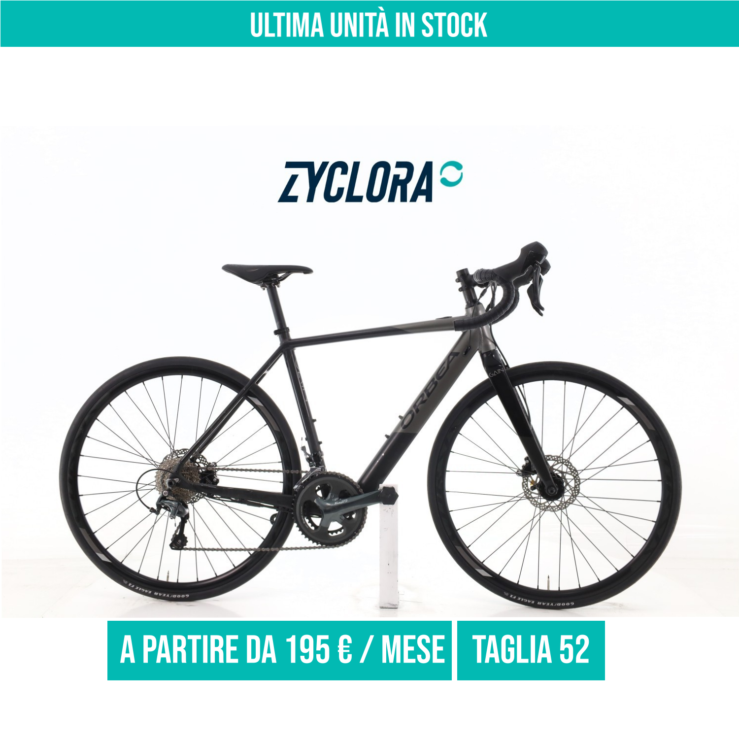 Orbea Gain H30 taglia 52 Semi-nuova