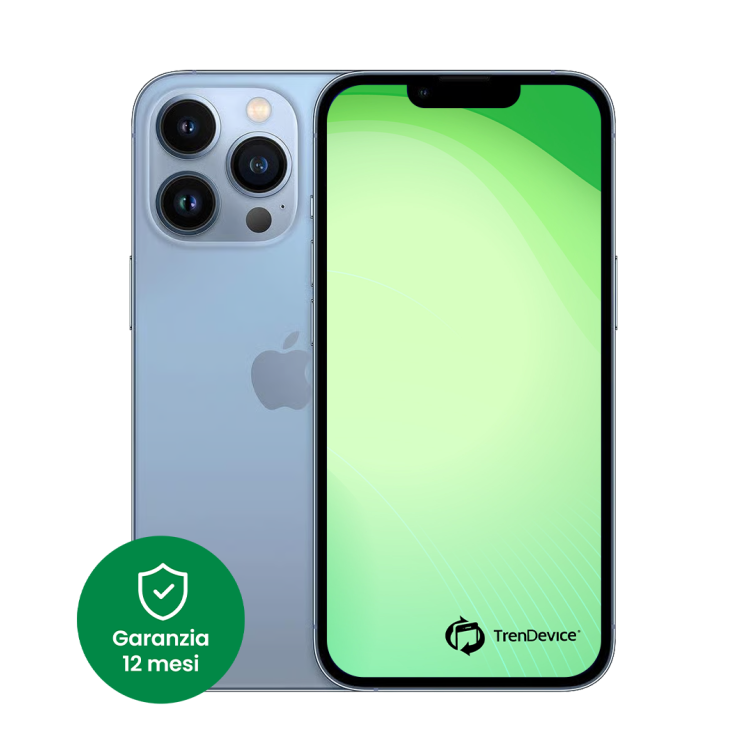 iPhone 13 Pro Max 512 GB Azzurro Sierra A Ricondizionato