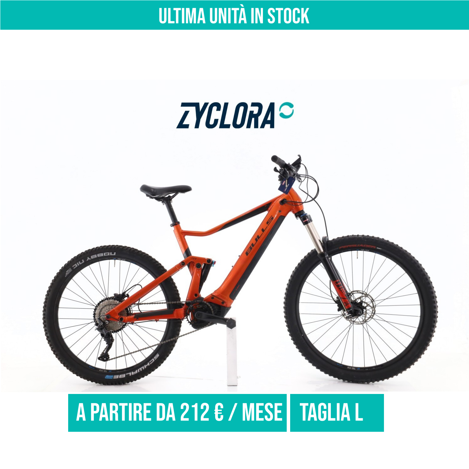 Bulls Copperhead Evo 1 taglia L Semi-nuova