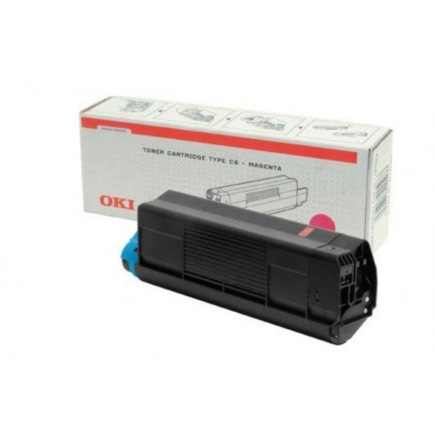 OKI Toner magenta, 42804506