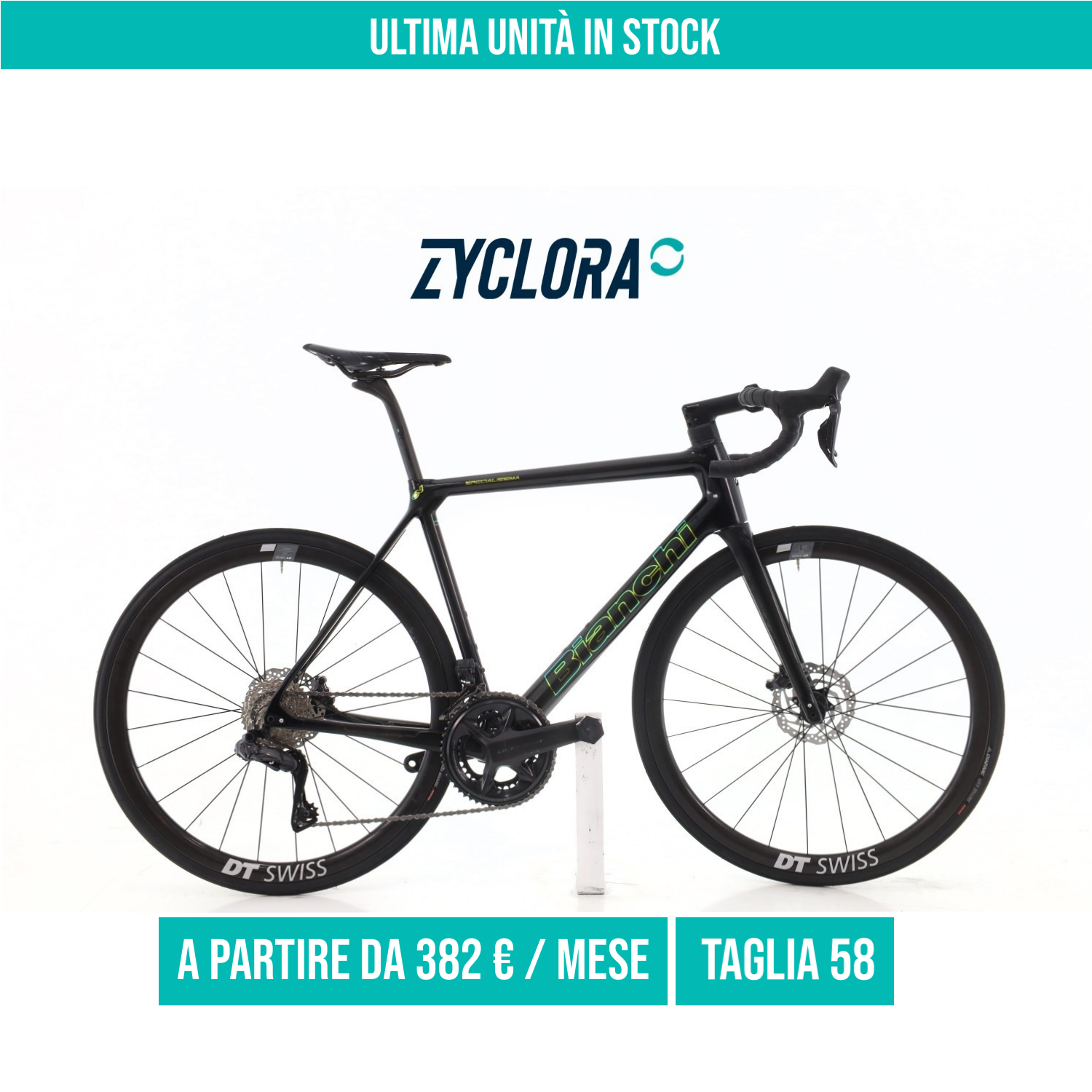 Bianchi Specialissima Carbonio Di2 12V taglia 58 Semi-nuova