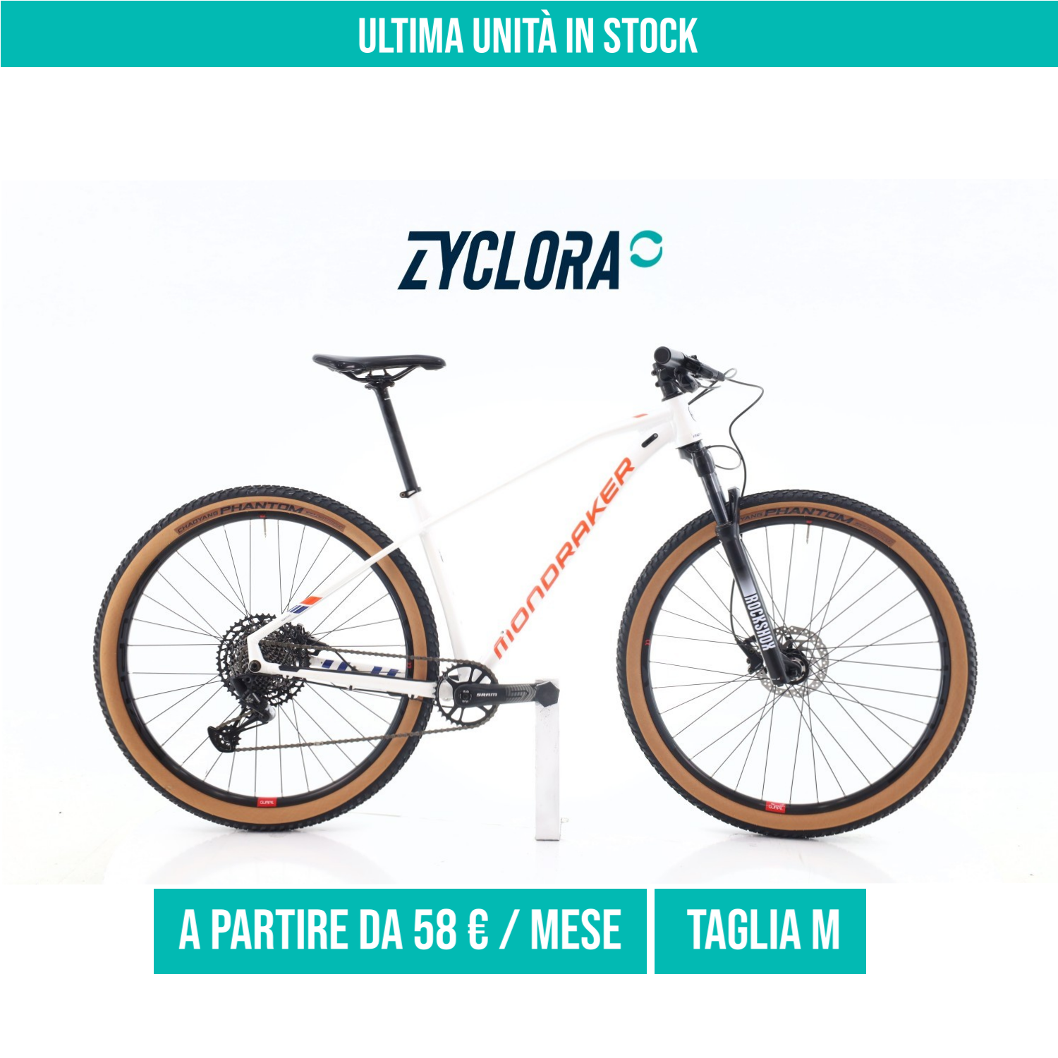 Mondraker Chrono taglia M Semi-nuova