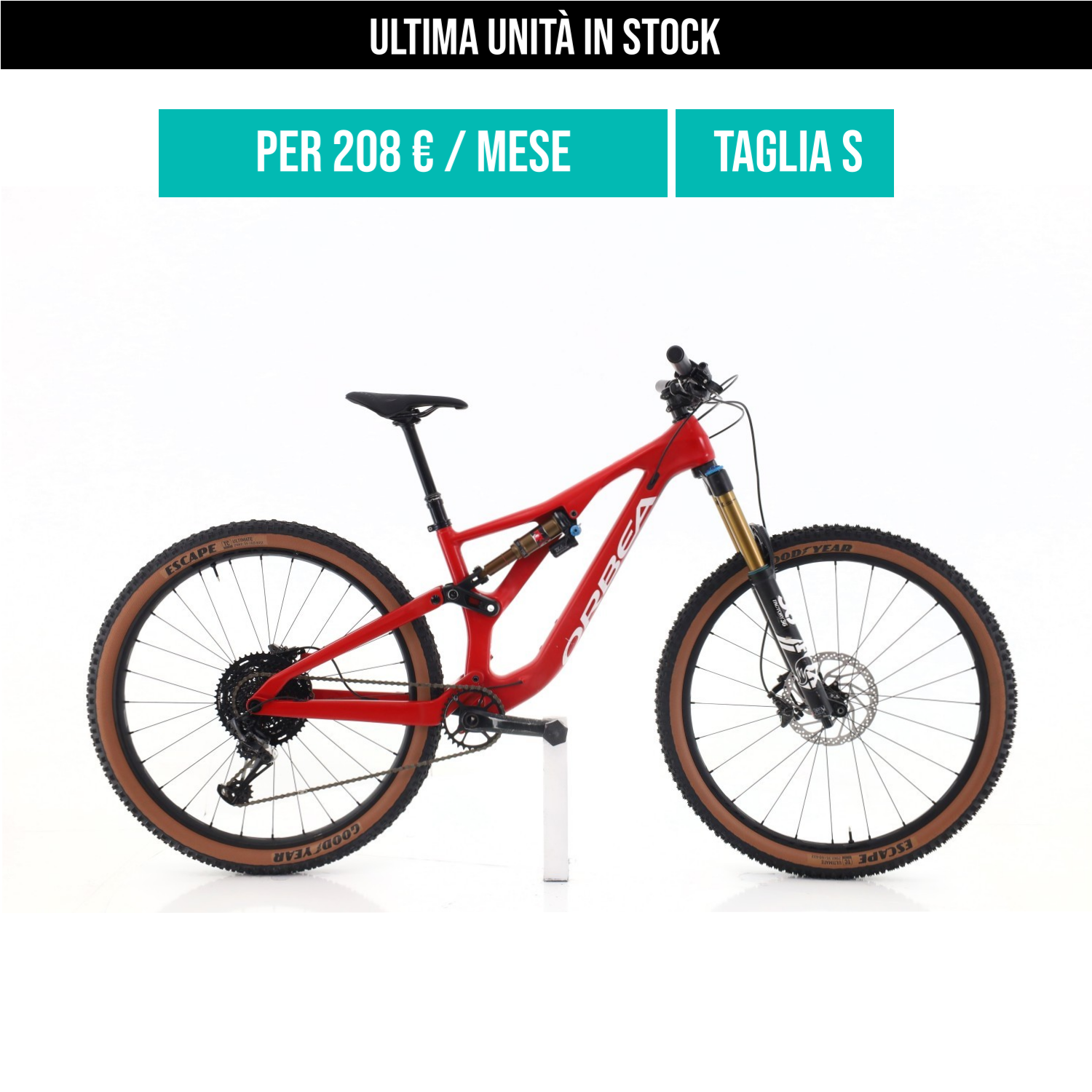 Orbea Rallon X01 taglia S Semi-nuova