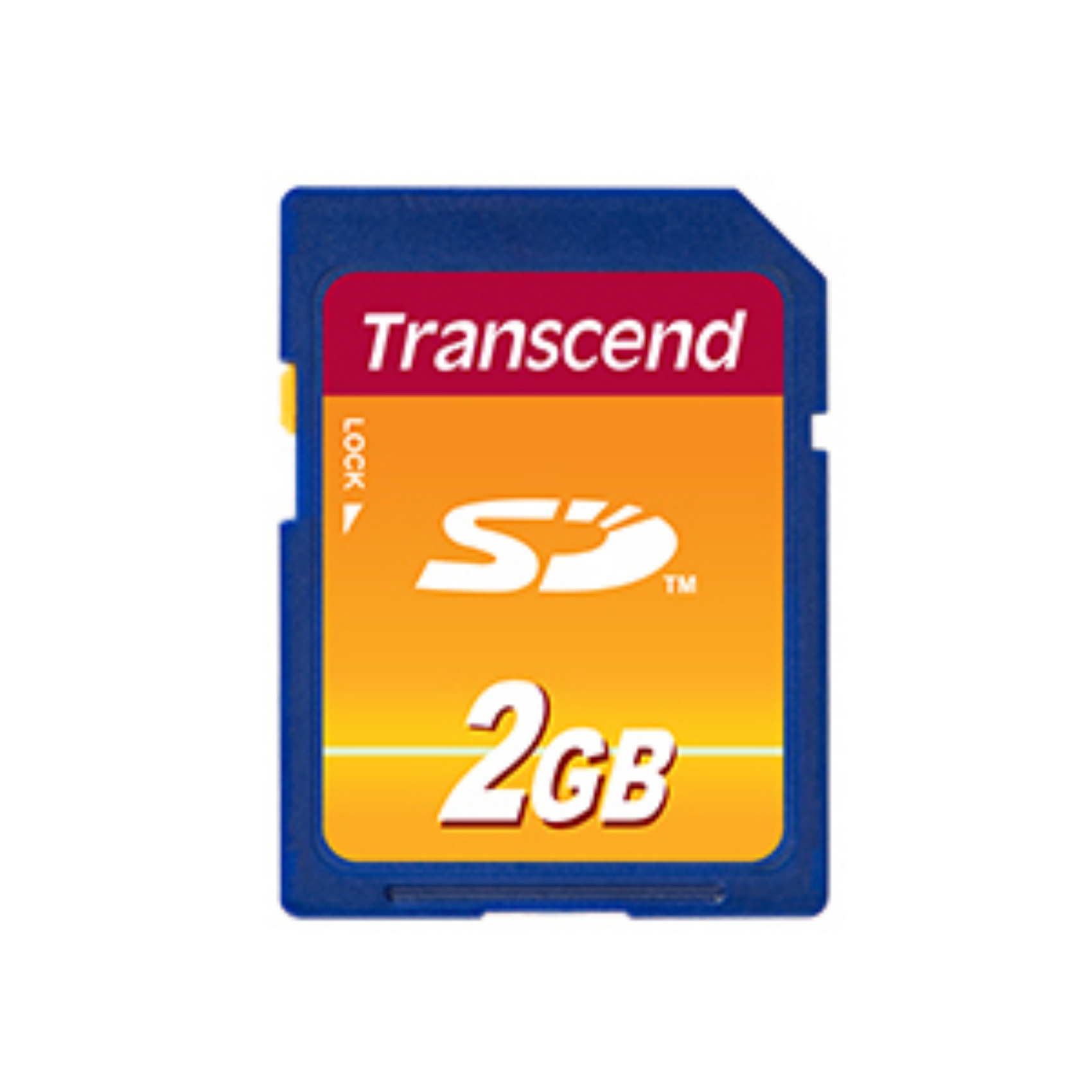 Transcend, ts2gsdc, 2 GB, SD, MLC, 20 MB/s, 13 MB/s, Schwarz