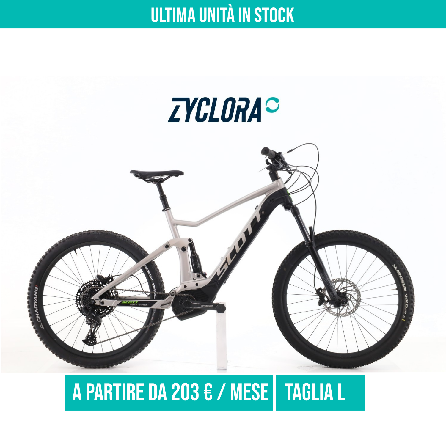Scott Strike E-Ride 930 taglia L Semi-nuova