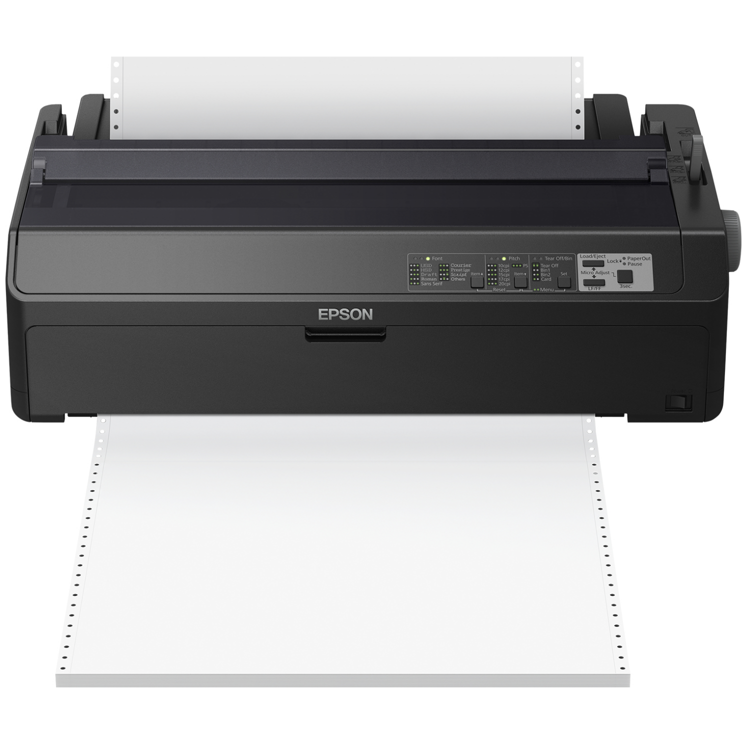 Epson LQ-2090IIN, c11cf40402a0, 550 Zeichen pro Sekunde, 10 Zeichen pro Zoll, 6 Kopien, Code 39